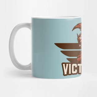 Spartan Warrior Victoriam Victory Logo Mug